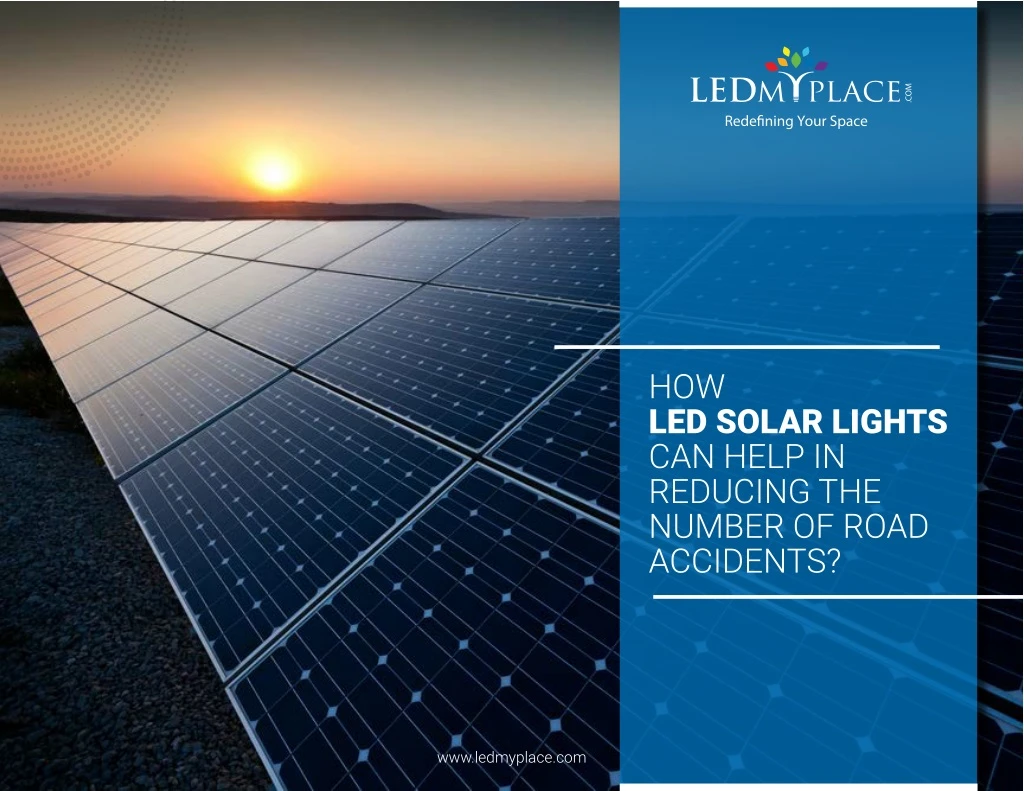 how led solar lights can help in reducing n.