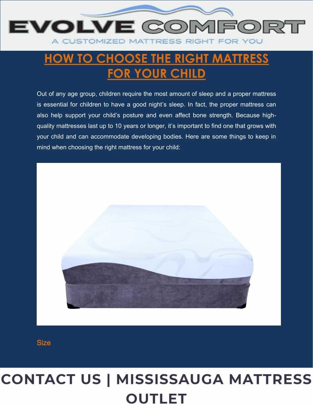how to choose the right mattress for your child n.