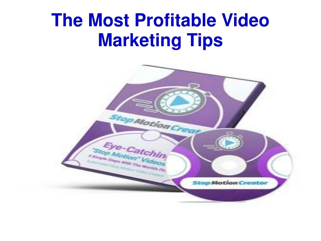 the most profitable video marketing tips n.