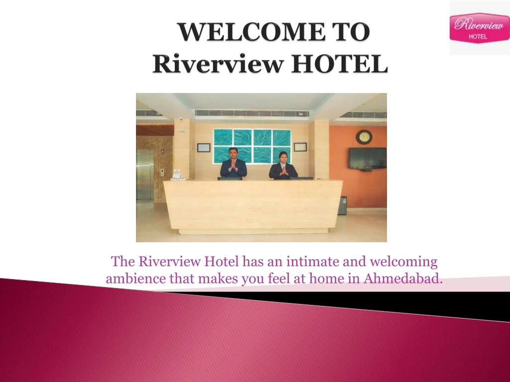 welcome to riverview hotel n.