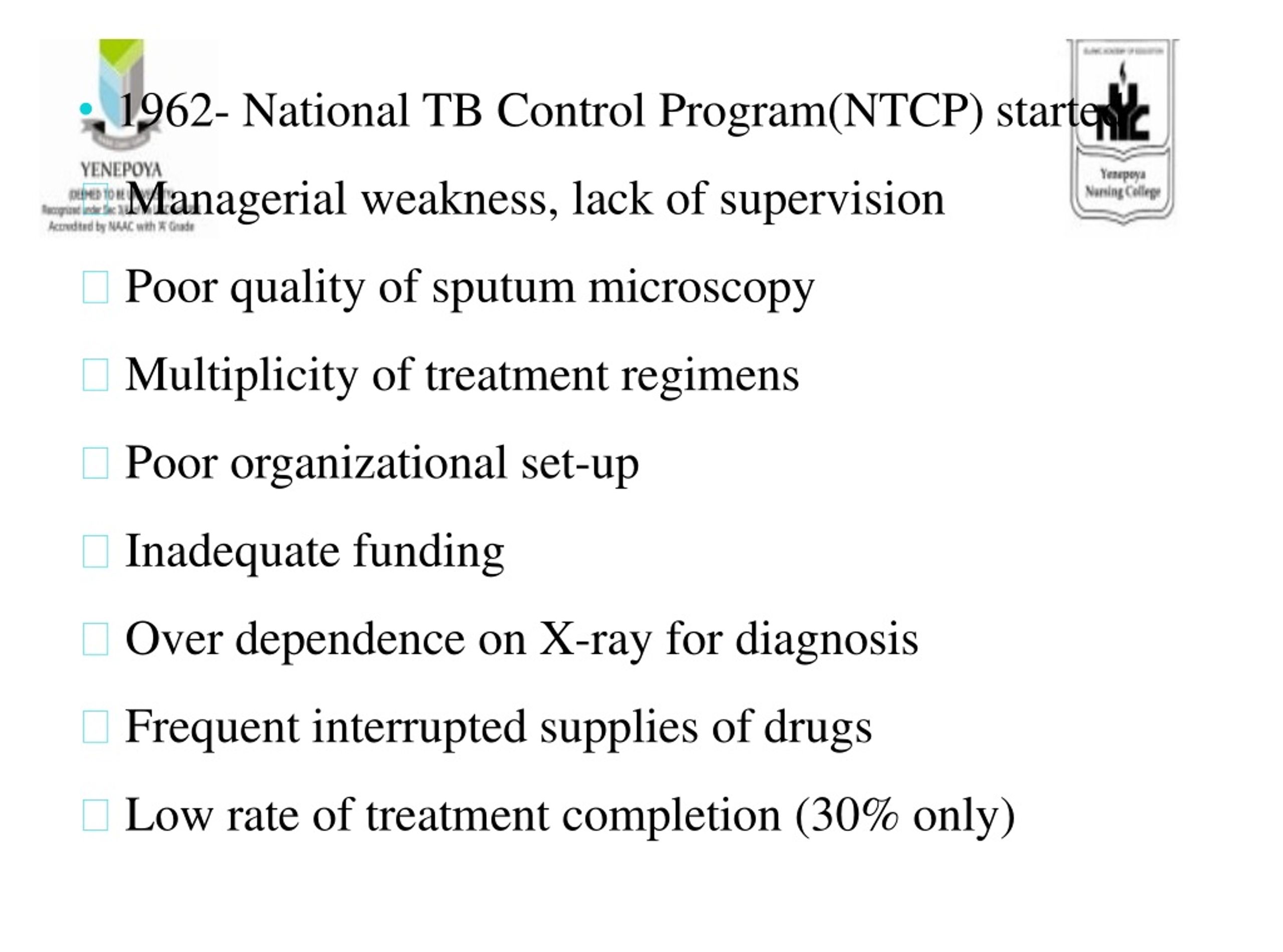 PPT - Revised National Tuberculosis Control Program (RNTCP) PowerPoint ...