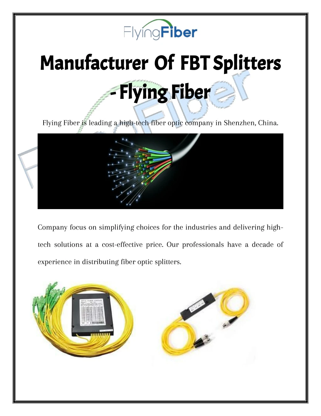 manufacturer manufacturer of flying fiber flying n.