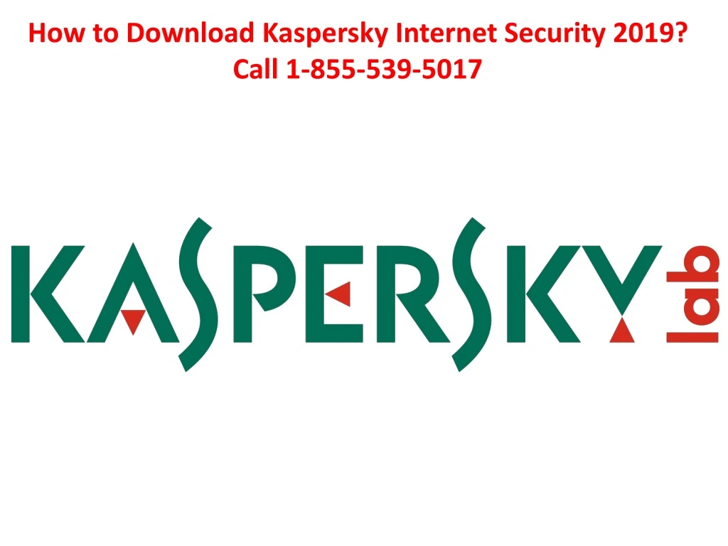 how to download kaspersky internet security 2019 n.