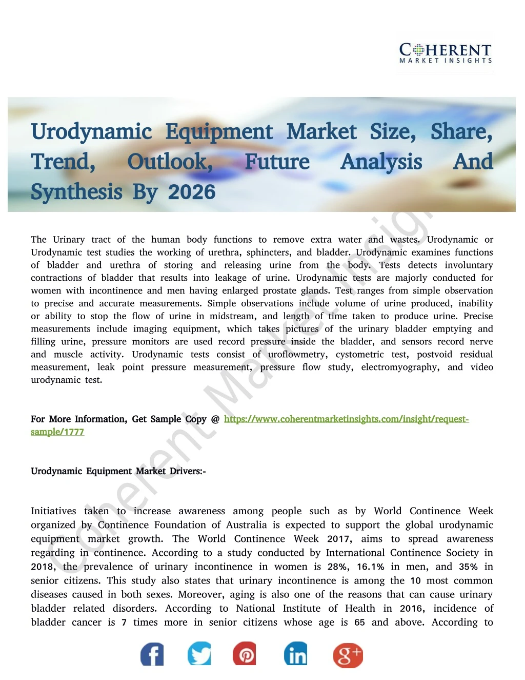 urodynamic equipment urodynamic equipment market n.