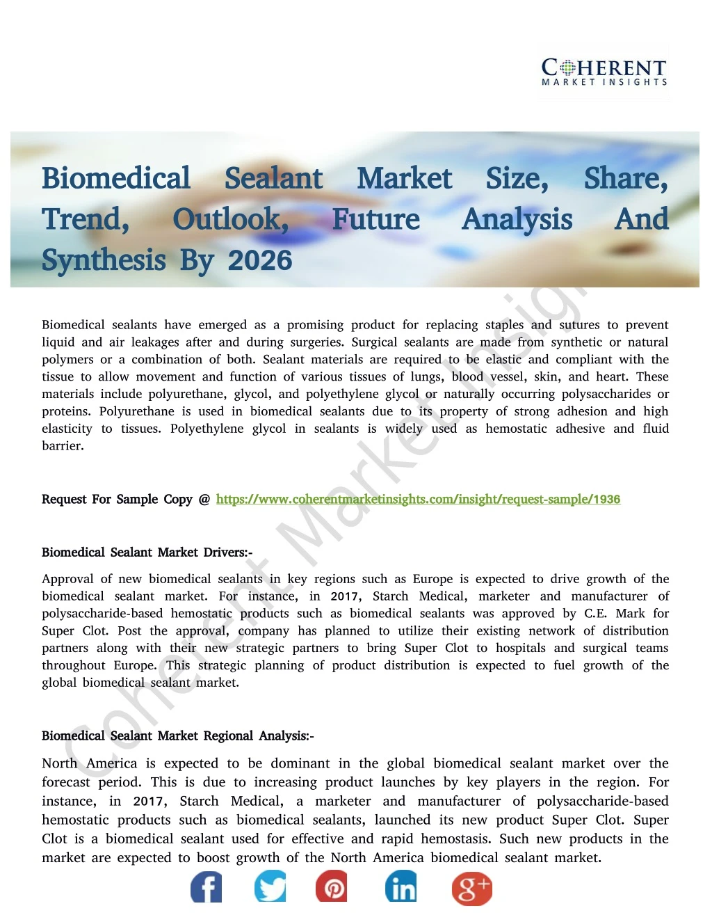 biomedical sealant biomedical sealant market size n.