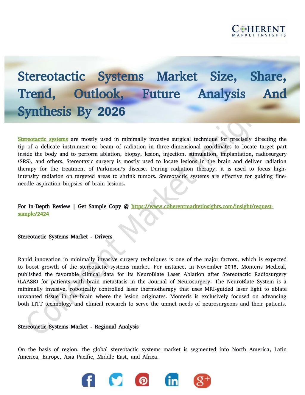 stereotactic systems stereotactic systems market n.