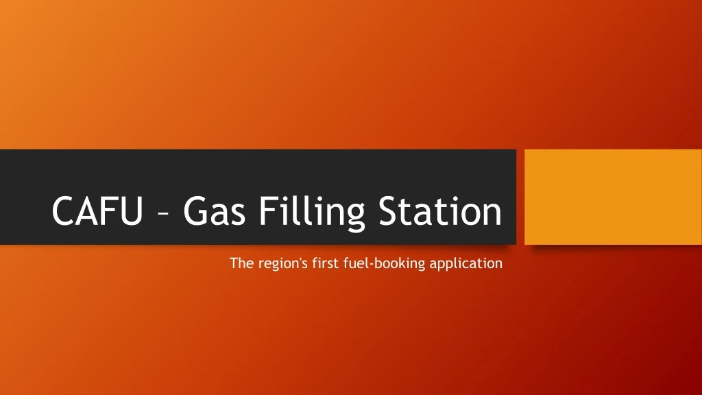 cafu gas filling station n.