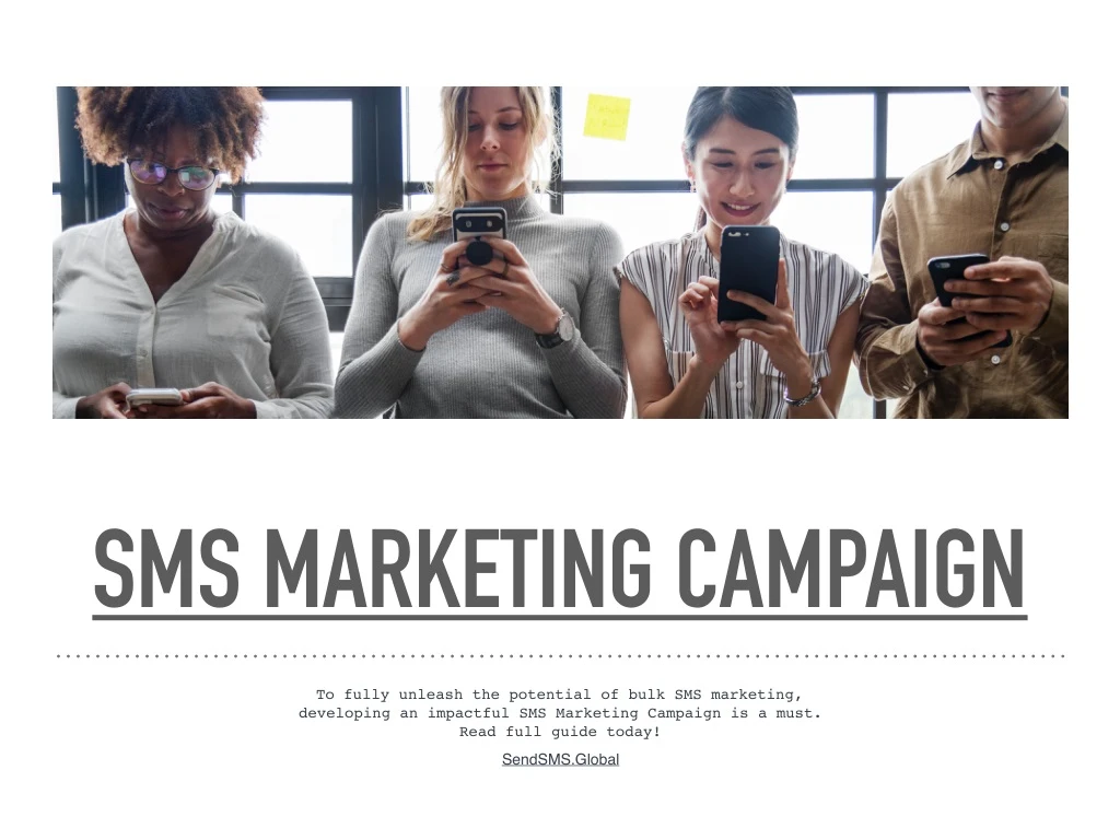 sms marketing campaign n.