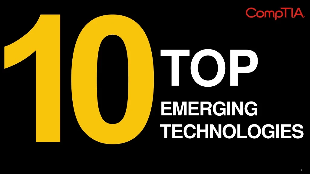 top emerging technologies n.