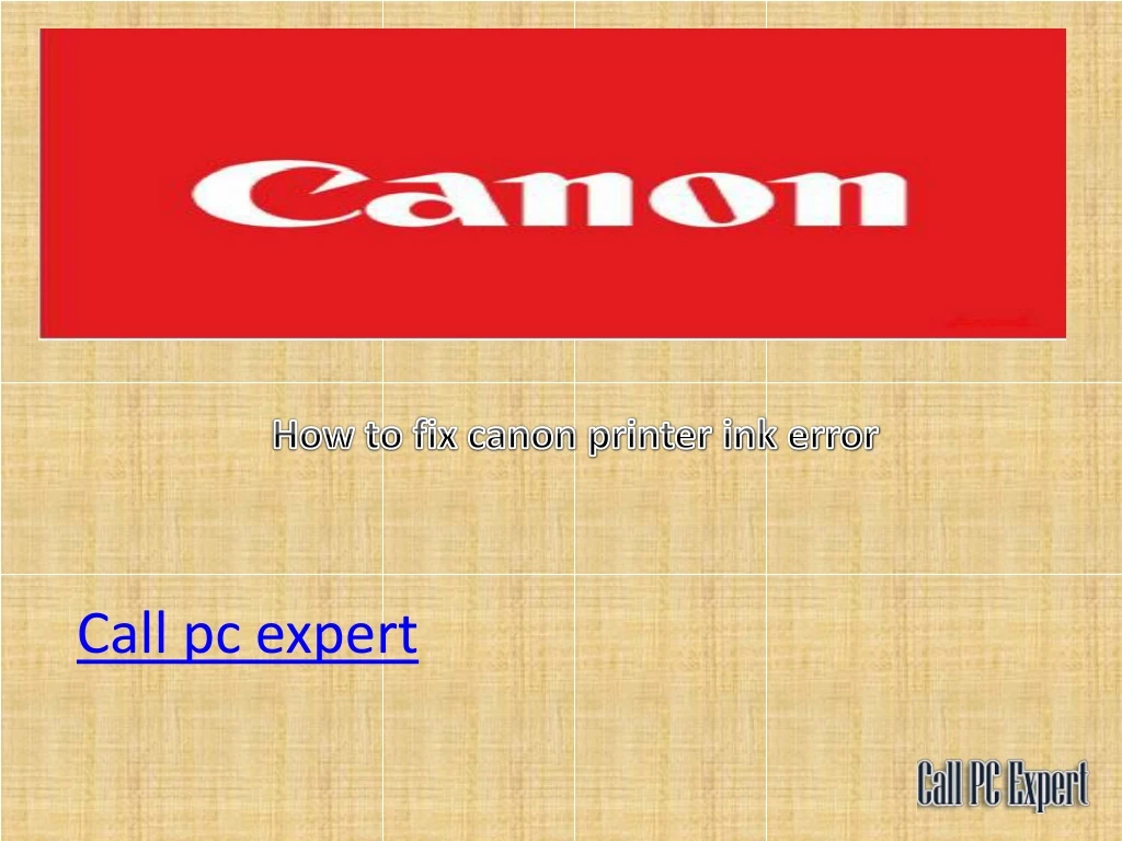 how to fix canon printer ink error n.