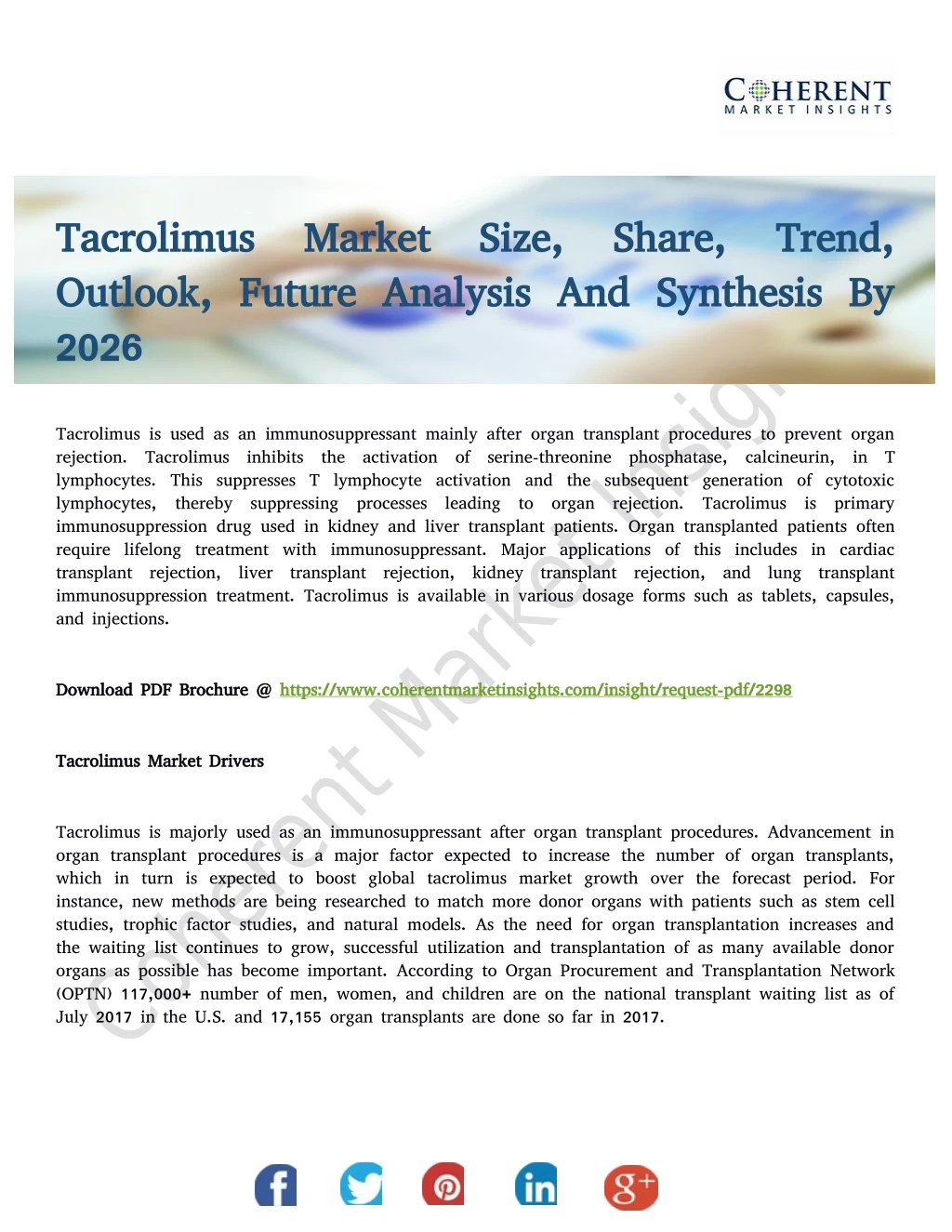 tacrolimus tacrolimus market size share trend n.