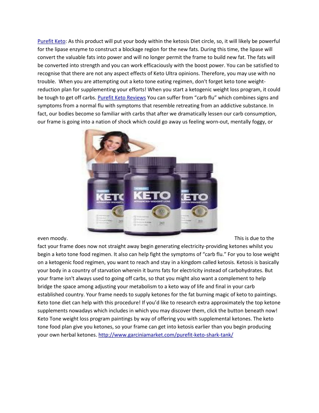 purefit keto as this product will put your body n.