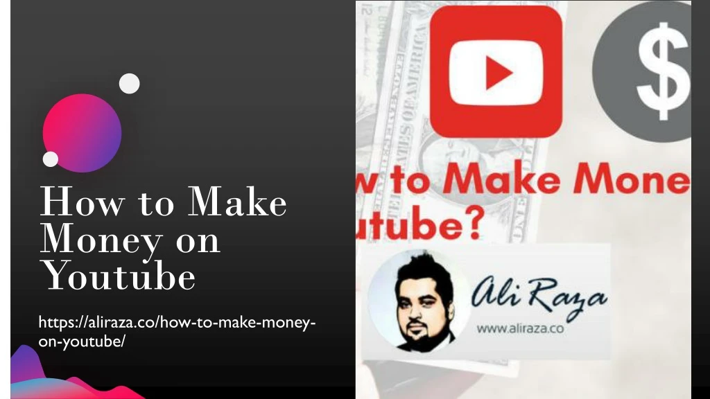 how to make money on youtube n.
