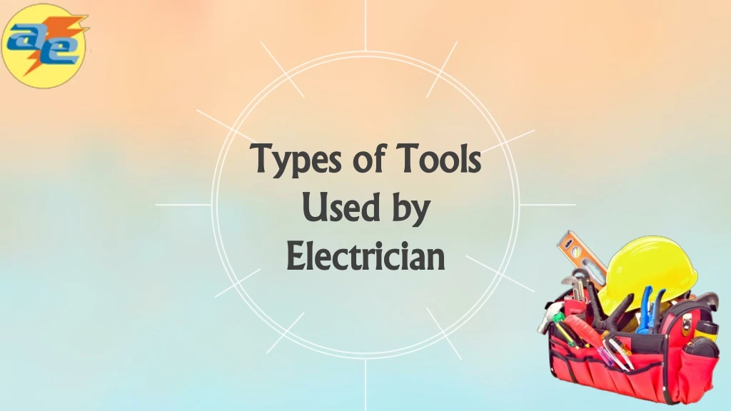 types of tools used by electrician n.