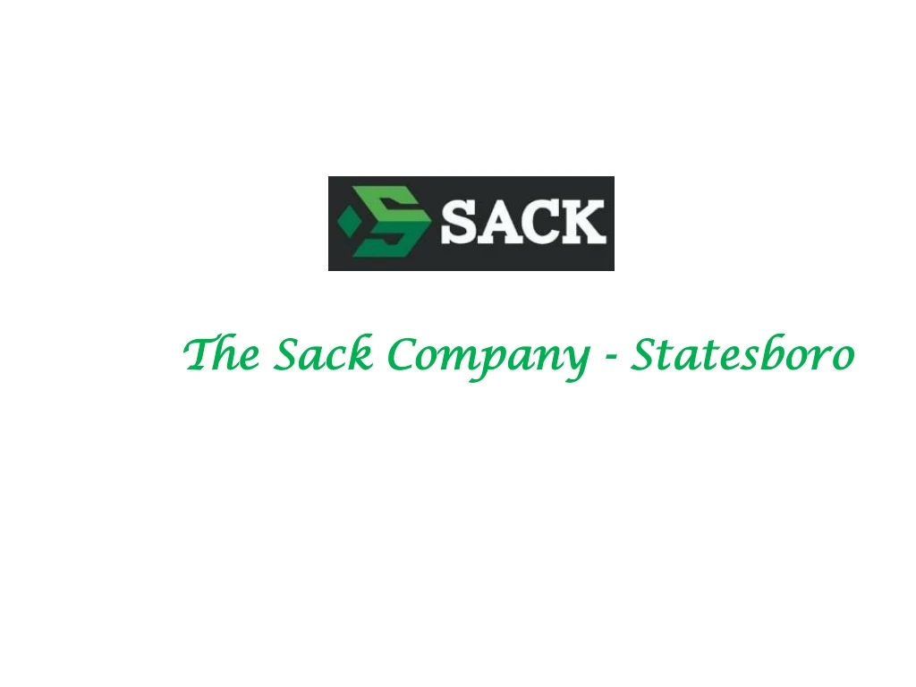 the sack company statesboro n.