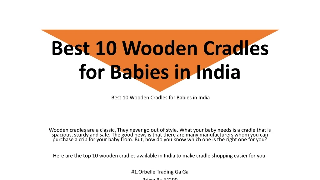 best 10 wooden cradles for babies in india wooden n.