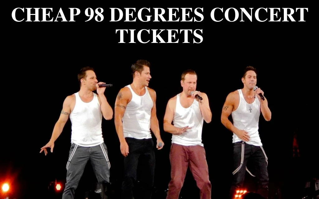 cheap 98 degrees concert tickets n.