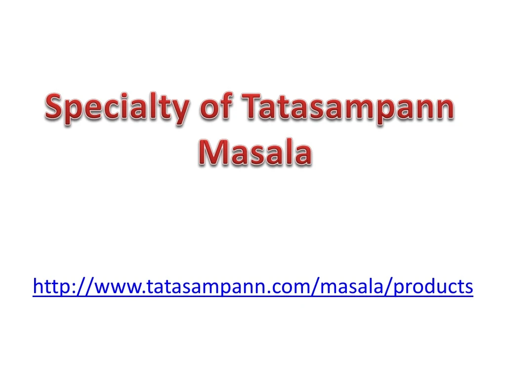 http www tatasampann com masala products n.