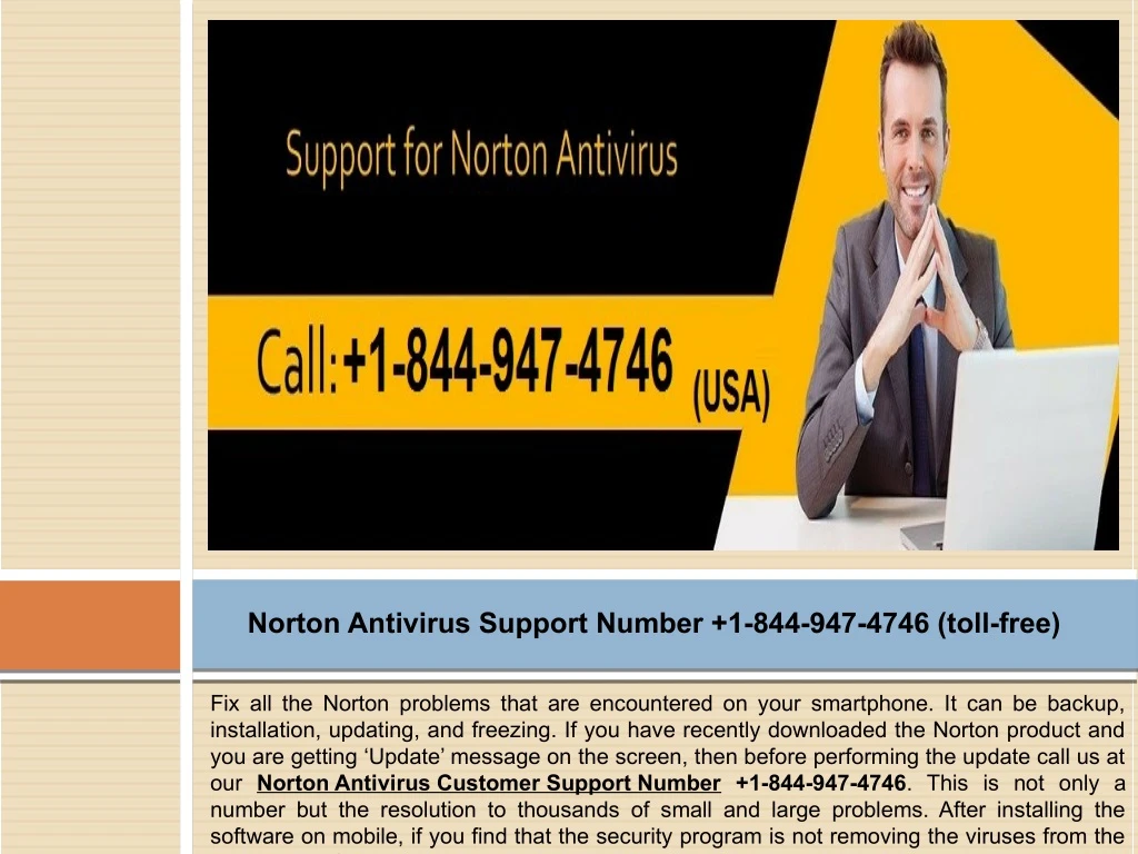 norton antivirus support number 1 844 947 4746 n.