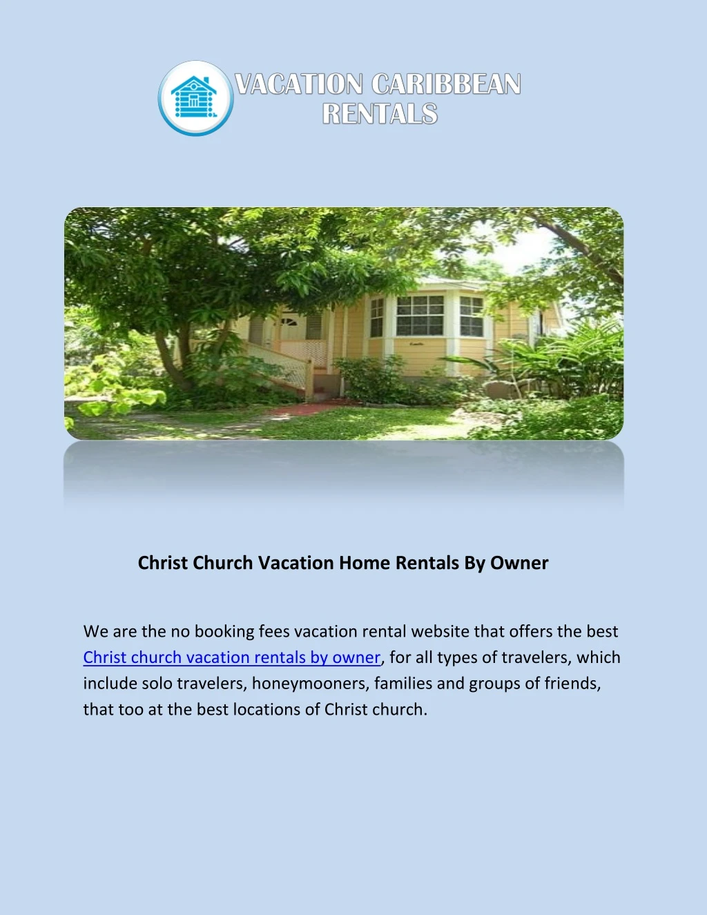 christ church vacation home rentals by owner n.