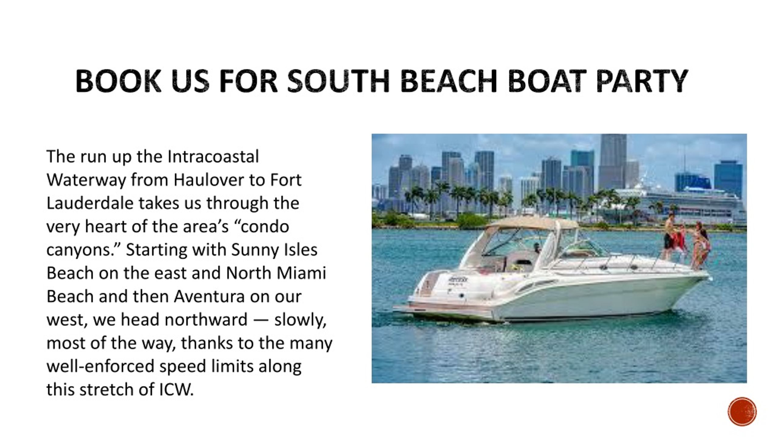 PPT - South Beach Party Boats PowerPoint Presentation, free download ...