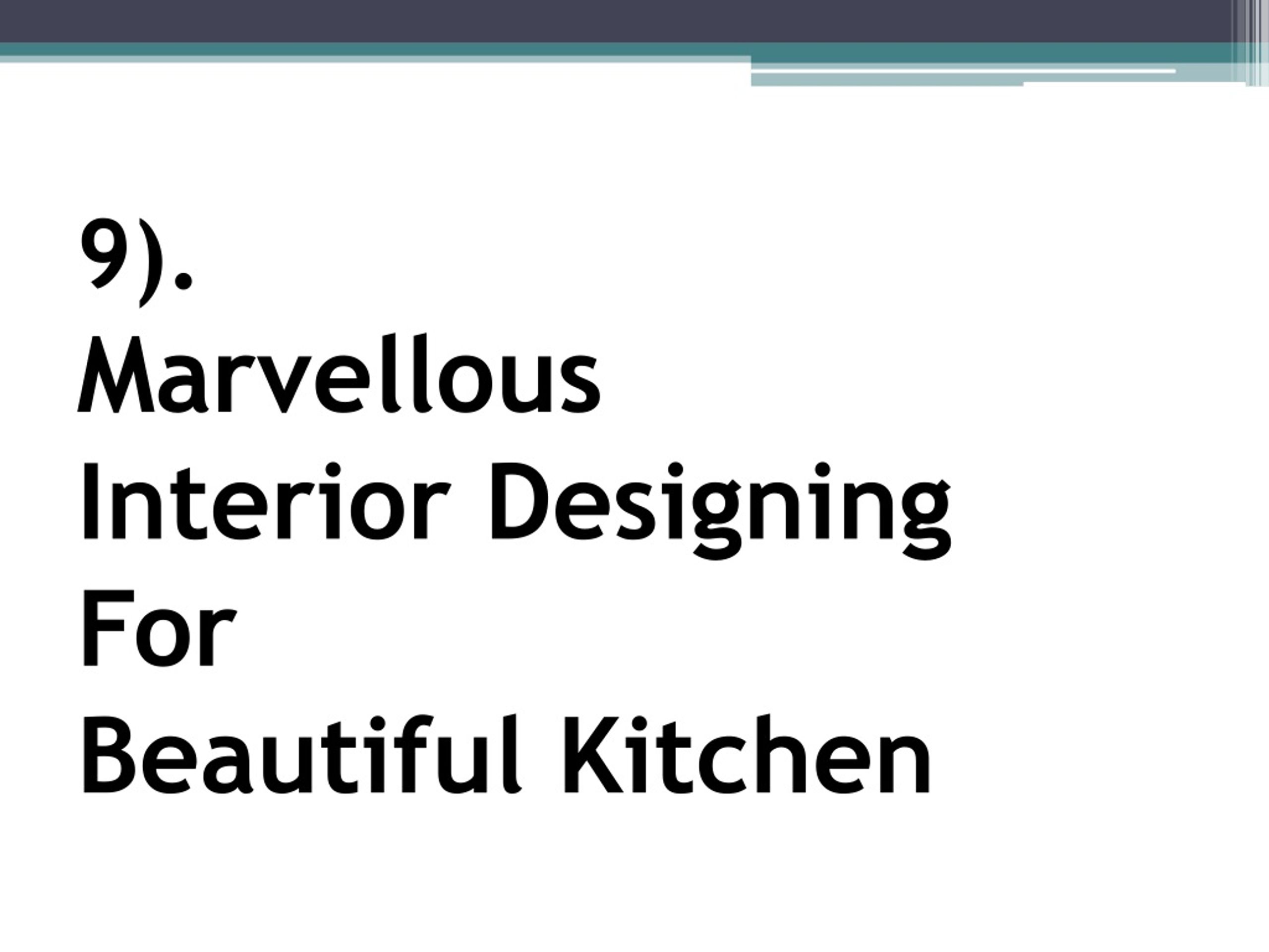 PPT - Interior Designing ideas for Kitchen PowerPoint Presentation ...