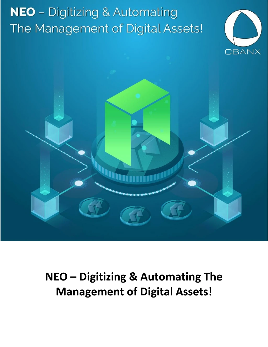 neo digitizing automating the management n.