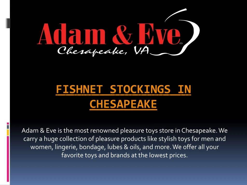 fishnet stockings in chesapeake n.