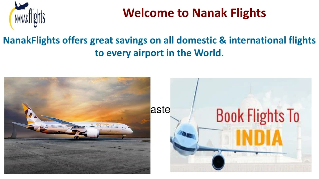 welcome to nanak flights n.