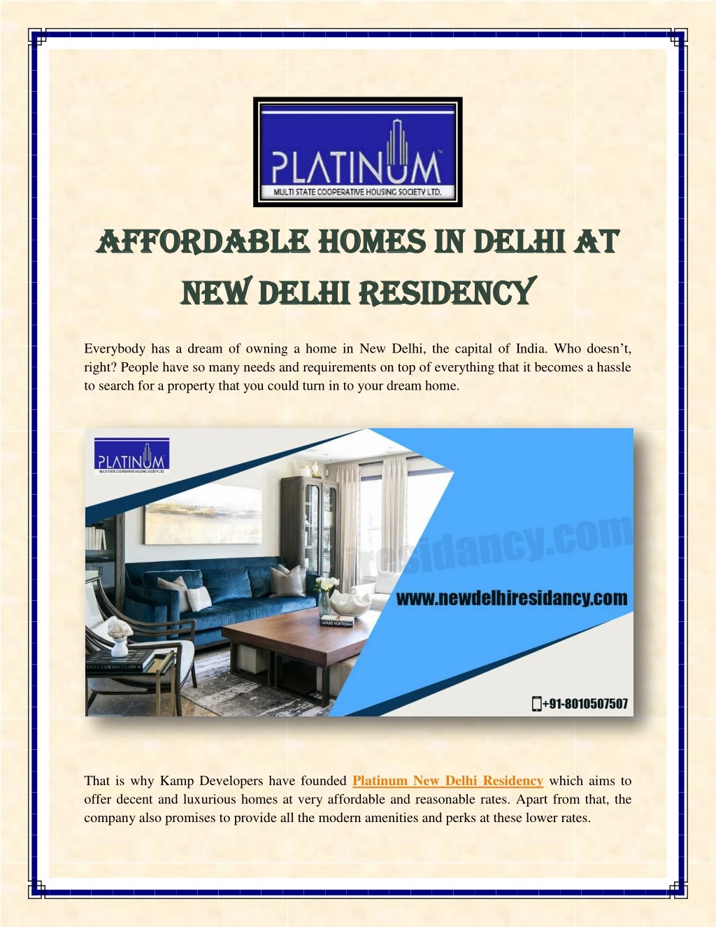 afforda affordable homes in delhi at ble homes n.