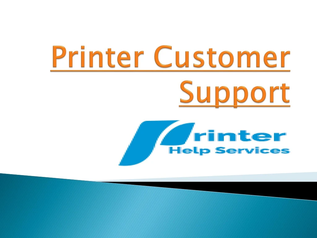 printer customer support n.