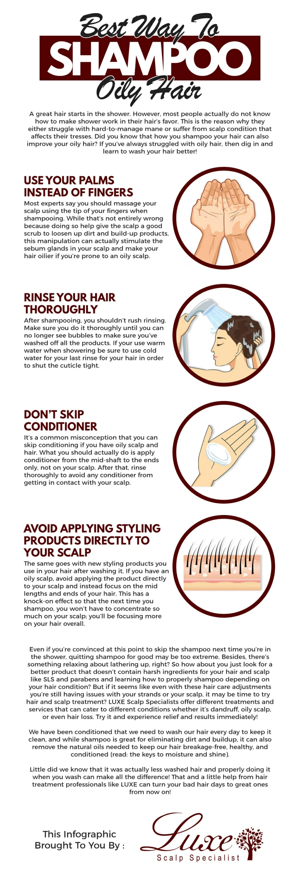 PPT Best Way To Shampoo Oily Hair PowerPoint Presentation, free