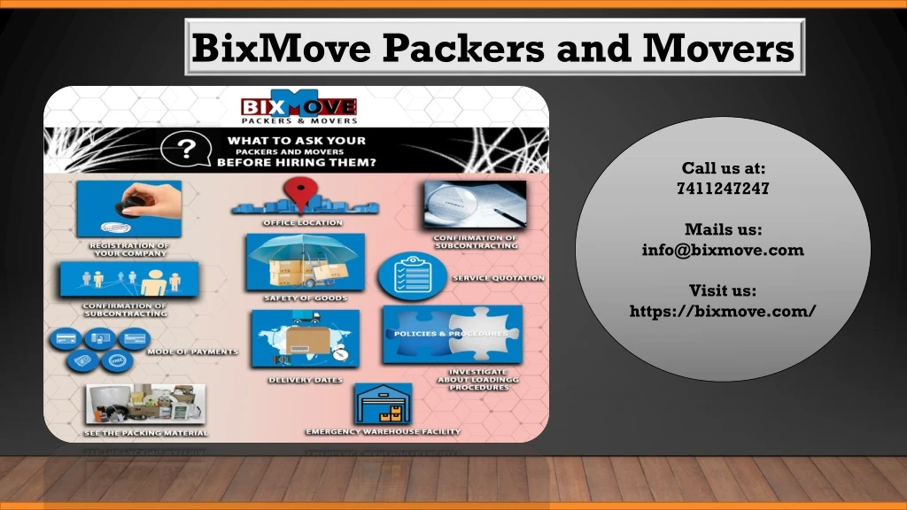 bixmove packers and movers n.
