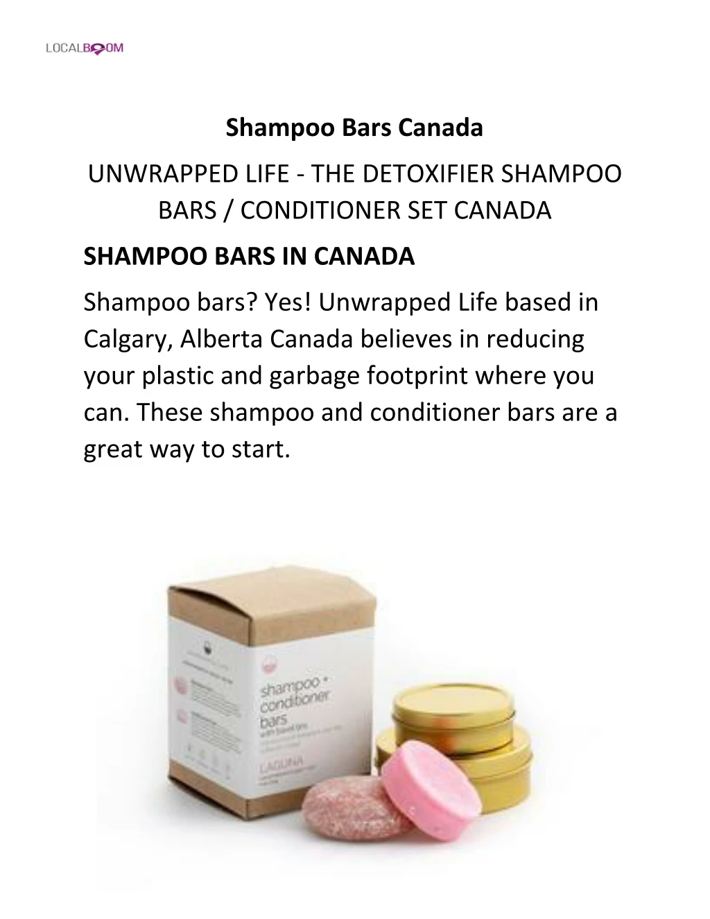 shampoo bars canada n.