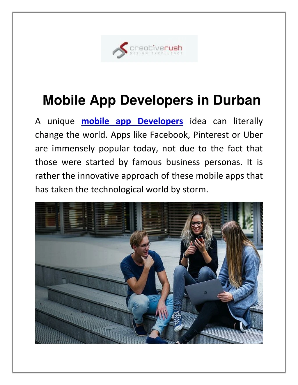 mobile app developers in durban a unique mobile n.