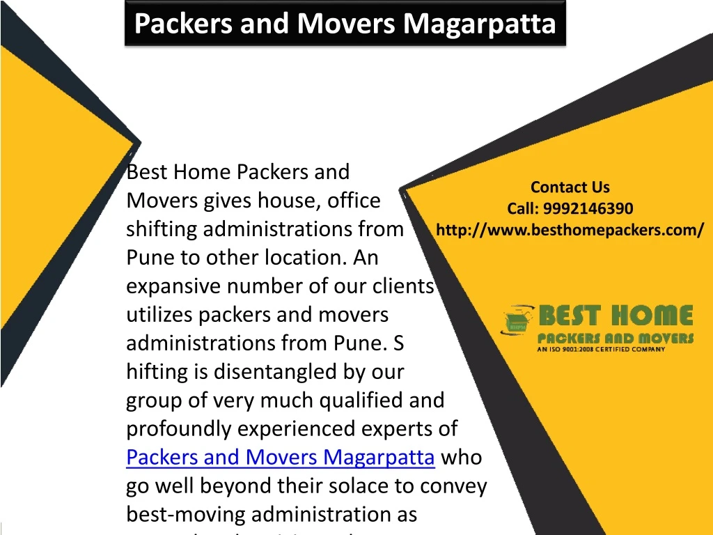 packers and movers magarpatta n.