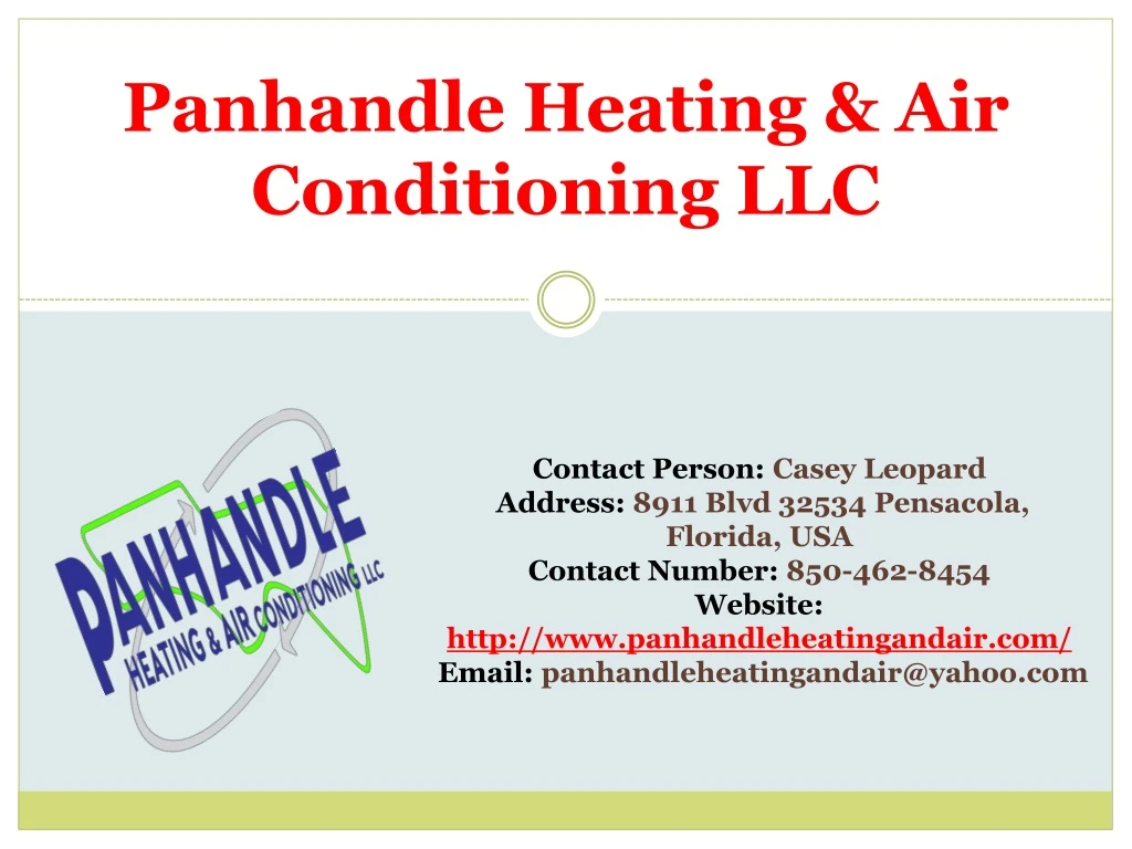 panhandle heating air conditioning llc n.