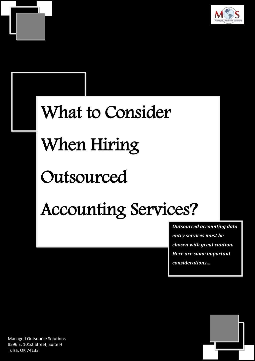 what to consider when hiring outsourced n.
