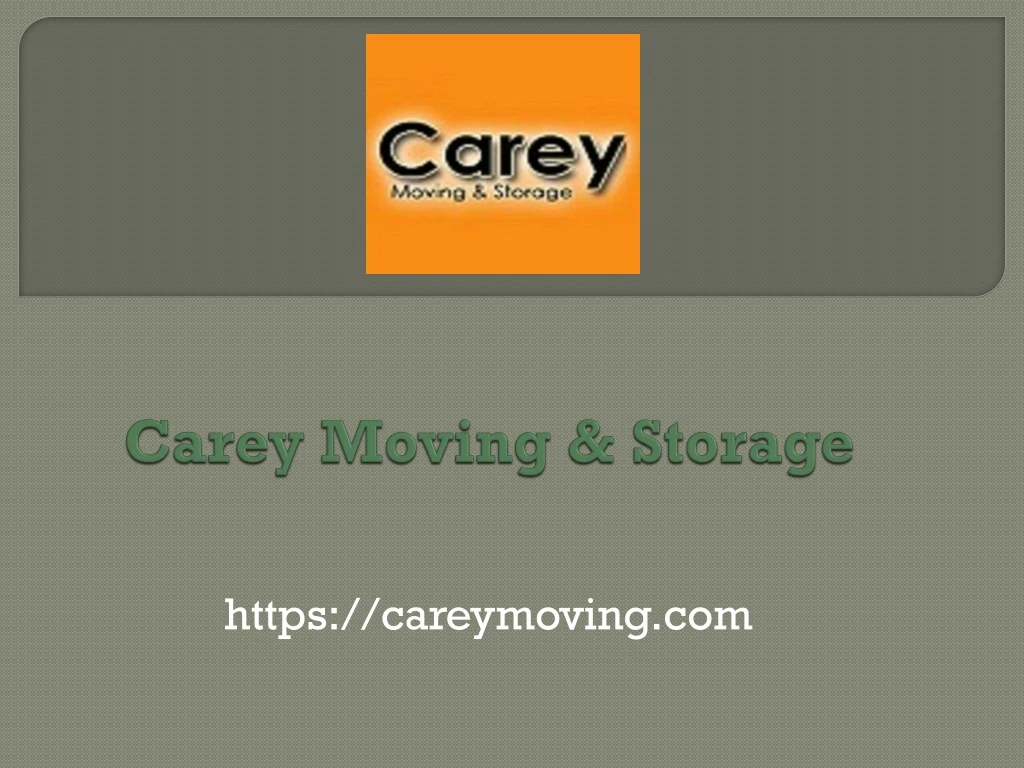 carey moving storage n.