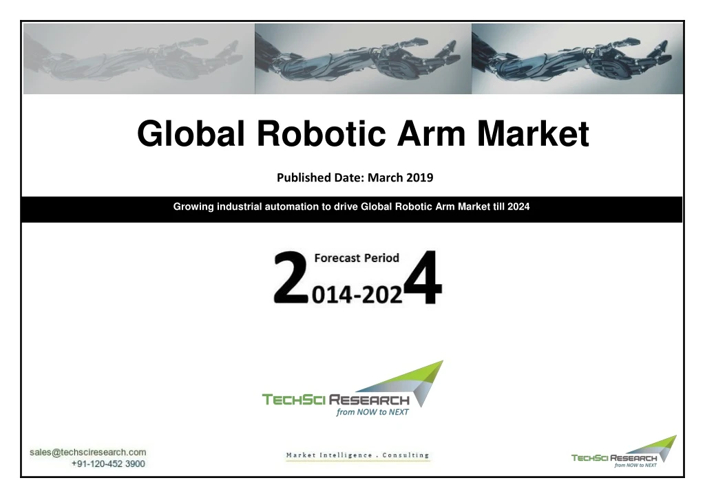 global robotic arm market n.