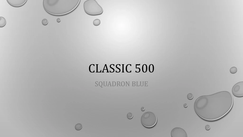 classic 500 n.