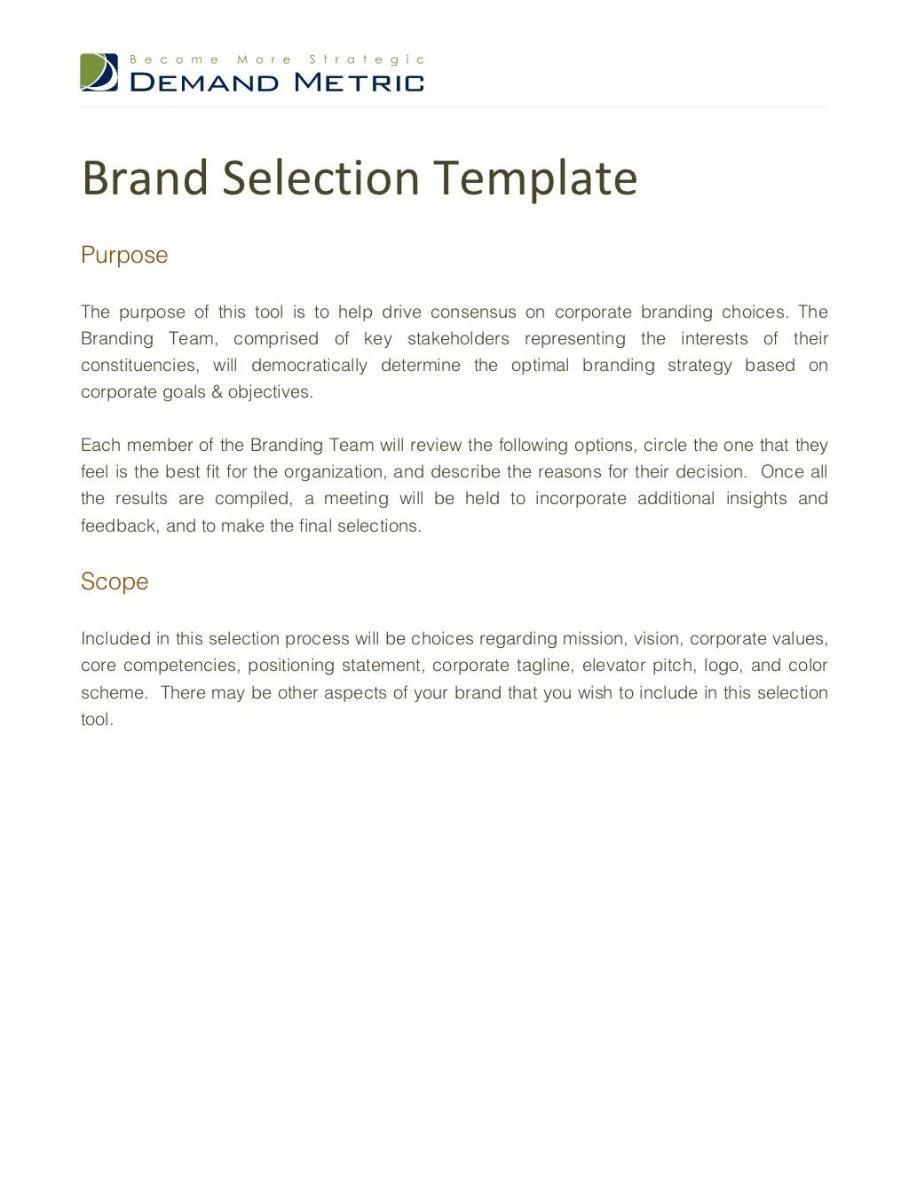 PPT - Brand Selection Tool (updated) PowerPoint Presentation, free ...