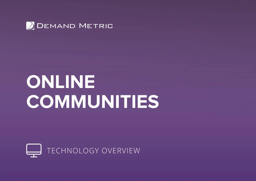 online communities n.