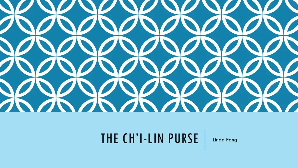 the ch i lin purse n.