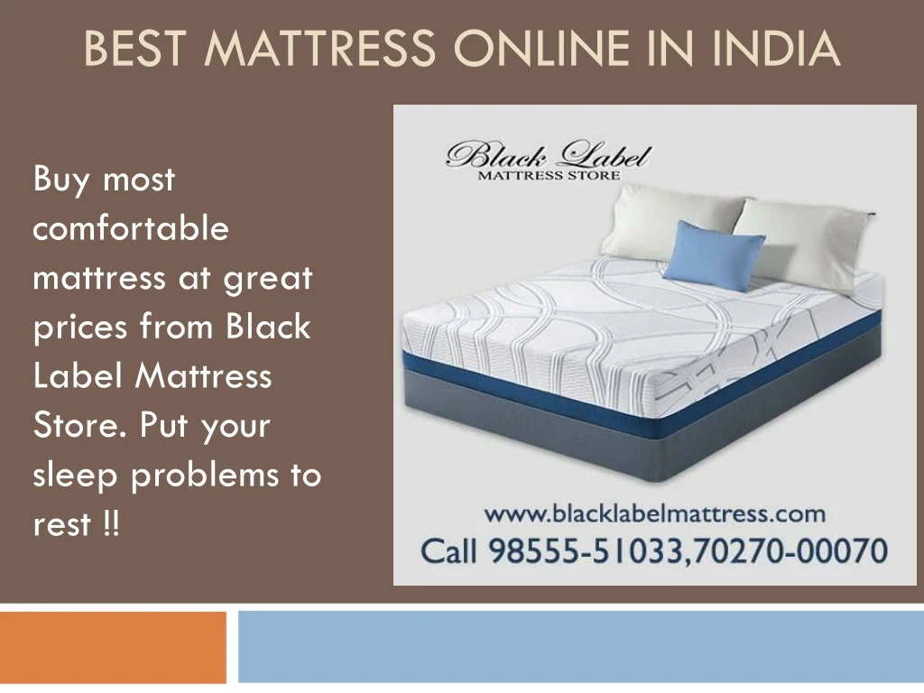 best mattress online in india n.
