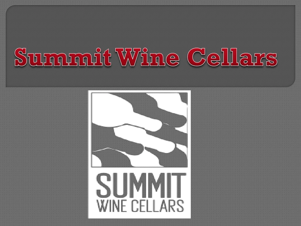 summit wine cellars n.