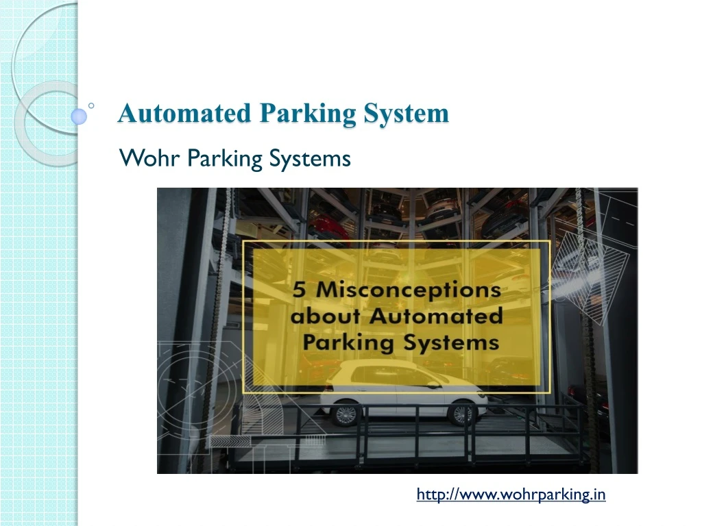 automated parking system n.