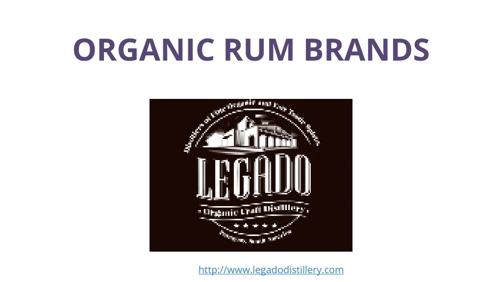 organic rum brands n.