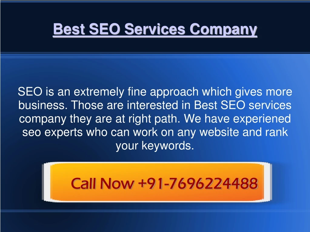 best seo services company n.
