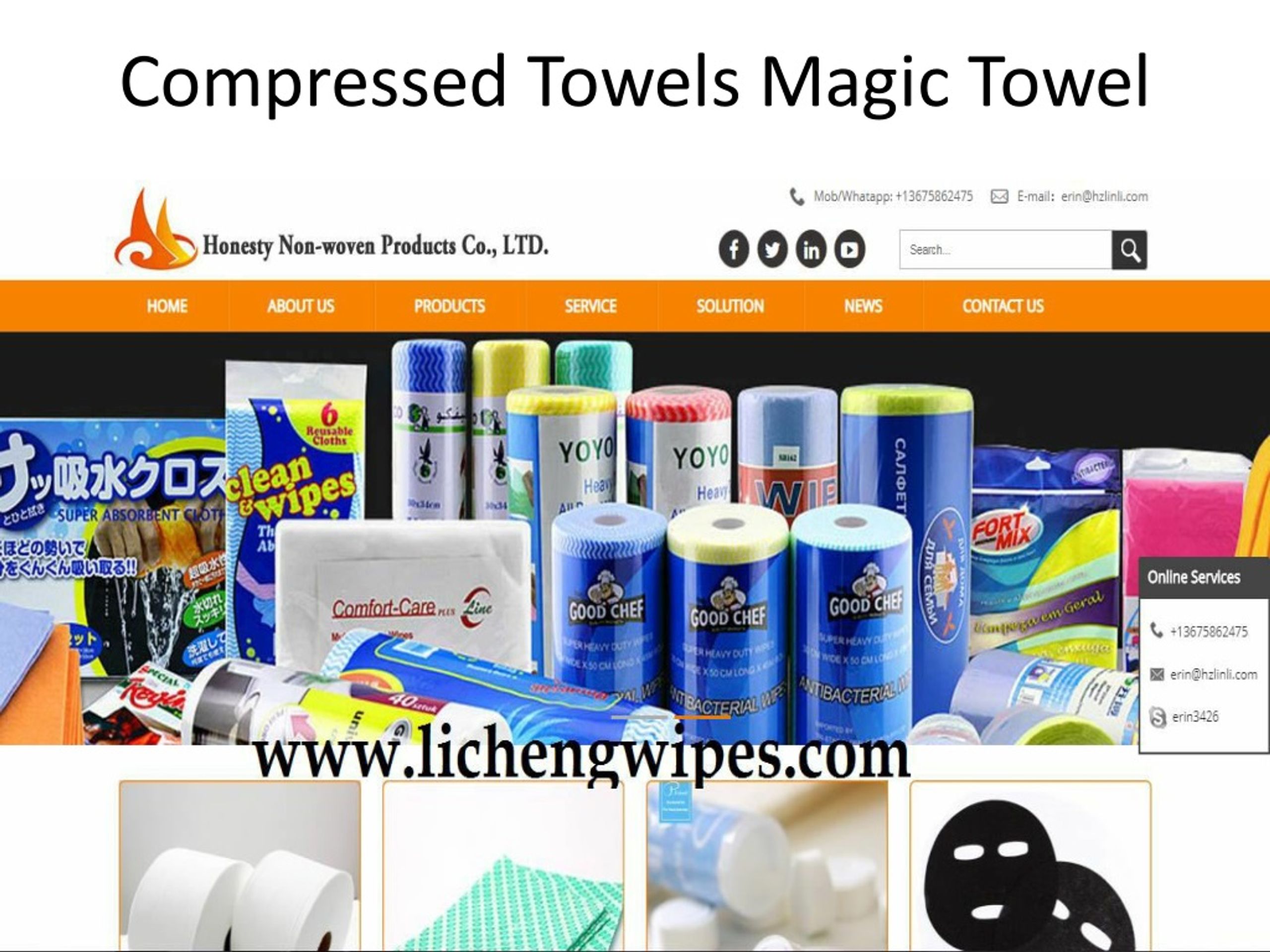 PPT - Compressed Towels Magic Towel PowerPoint Presentation, free ...